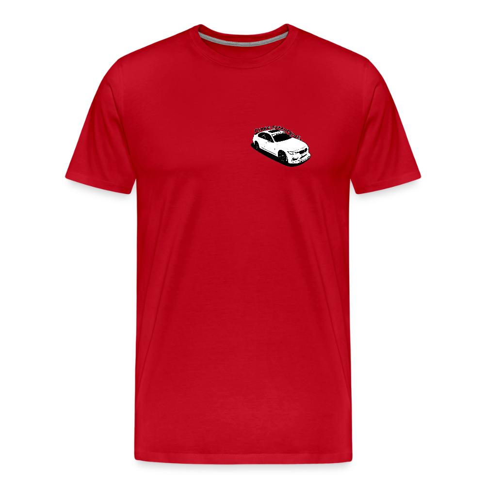 Turbo everything - Premium-T-shirt - röd