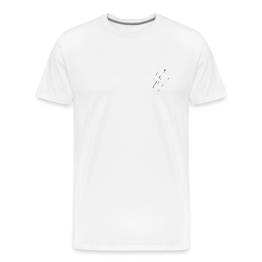 Denfits classic - Premium-T-shirt herr - vit