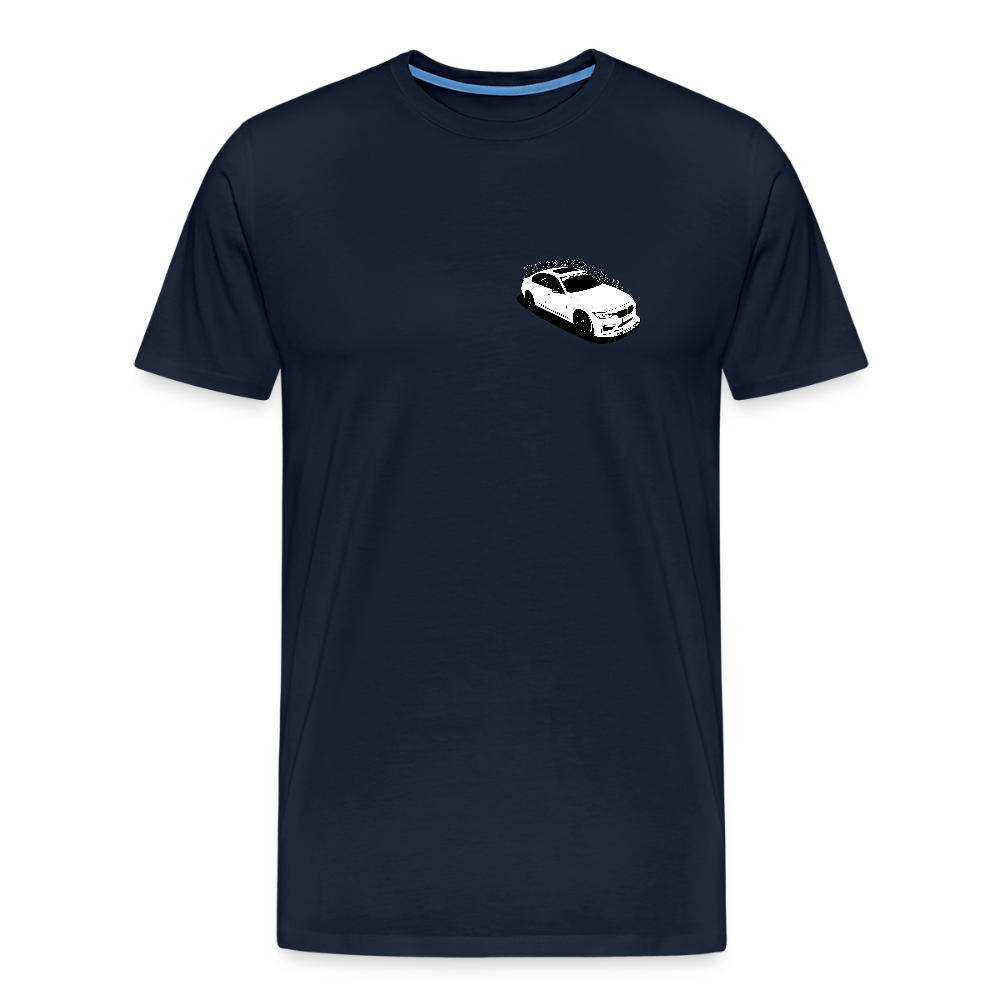 Turbo everything - Premium-T-shirt - marinblå