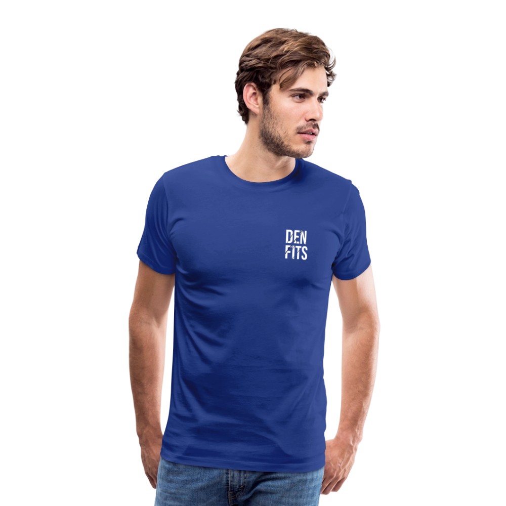 Denfits classic - Premium-T-shirt herr - kungsblå