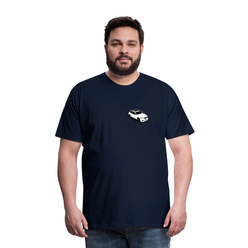 Turbo everything - Premium-T-shirt - marinblå