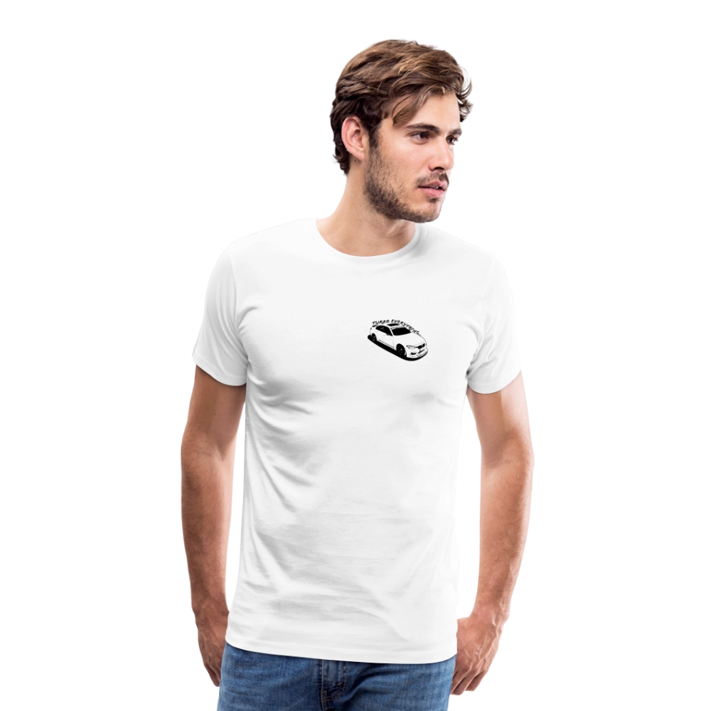 Turbo everything - Premium-T-shirt - vit