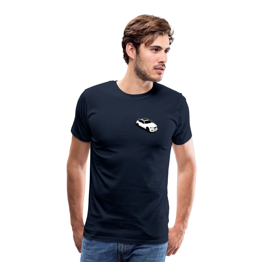 Turbo everything - Premium-T-shirt - marinblå