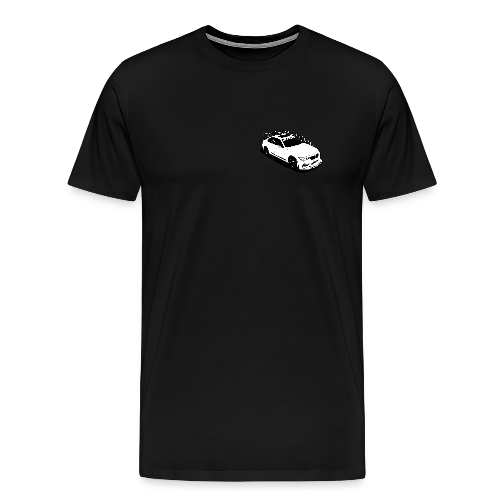 Turbo everything - Premium-T-shirt - svart