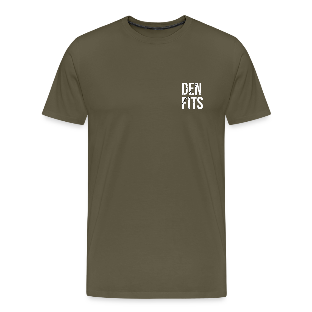 Denfits classic - Premium-T-shirt herr - khaki