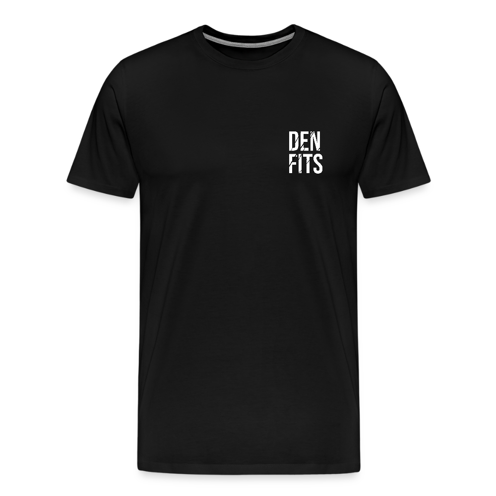 Denfits classic - Premium-T-shirt herr - svart