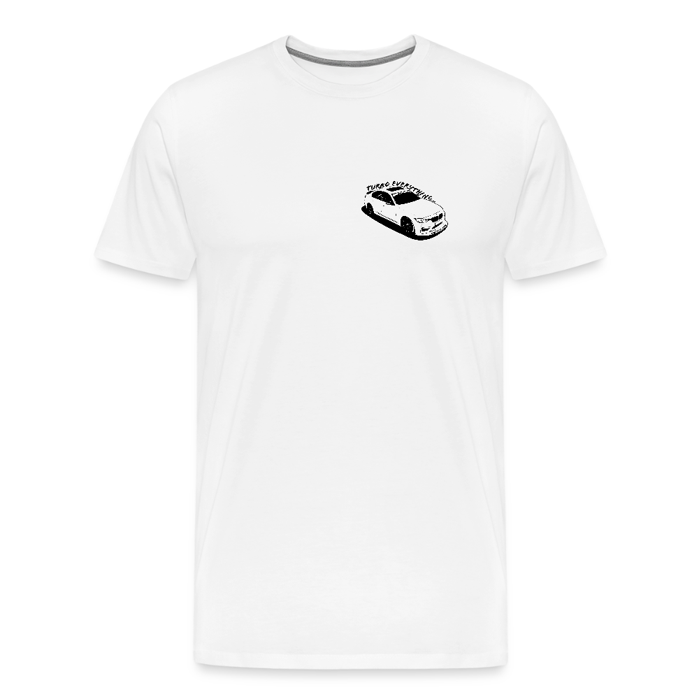 Turbo everything - Premium-T-shirt - vit