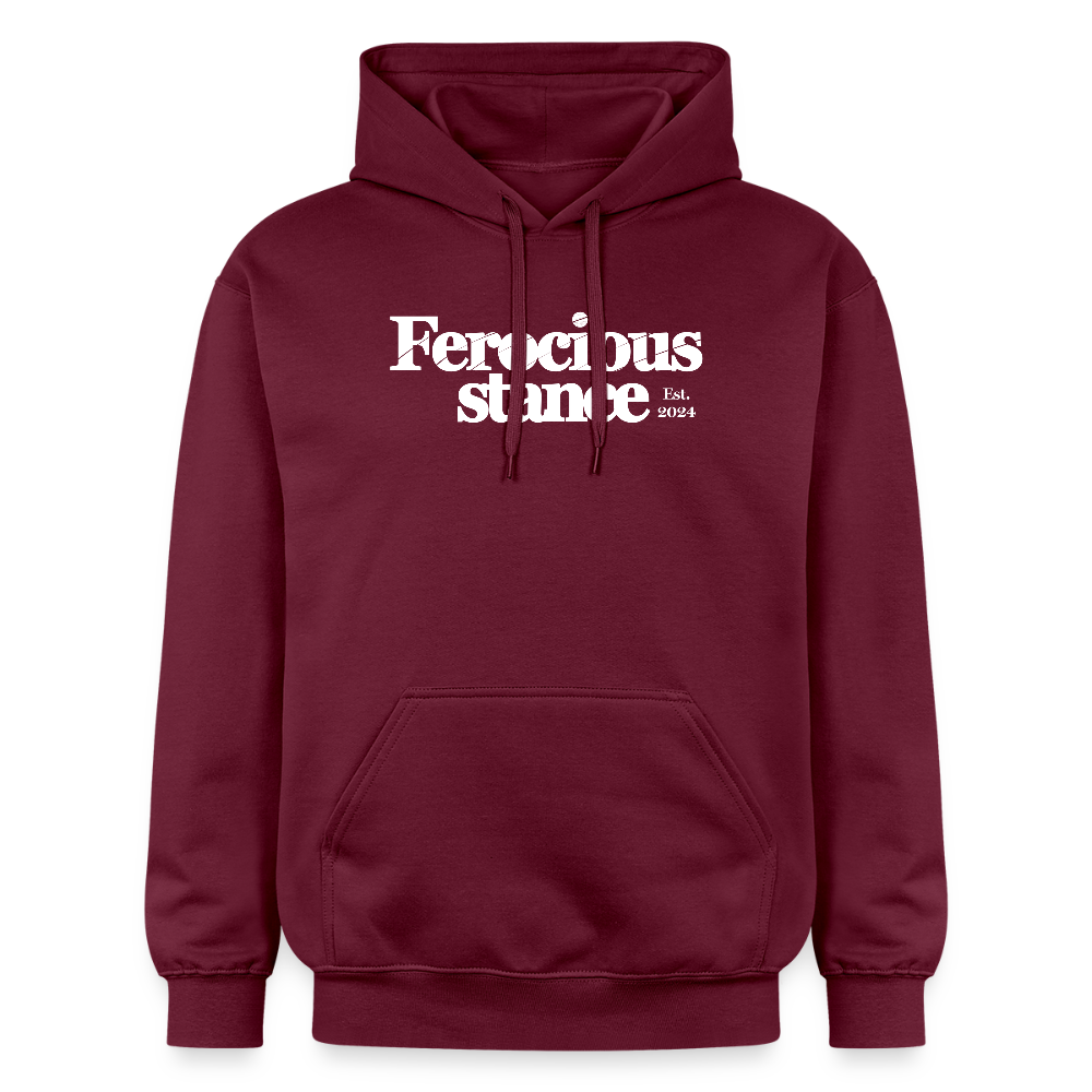 Ferocious - G luvtröja unisex Softstyle® Midweight - Maroon