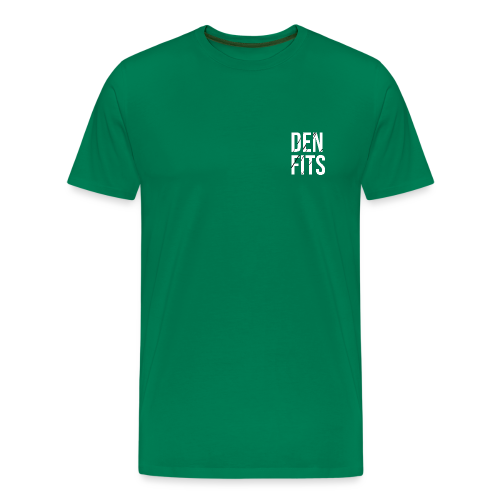 Denfits classic - Premium-T-shirt herr - kellygrön