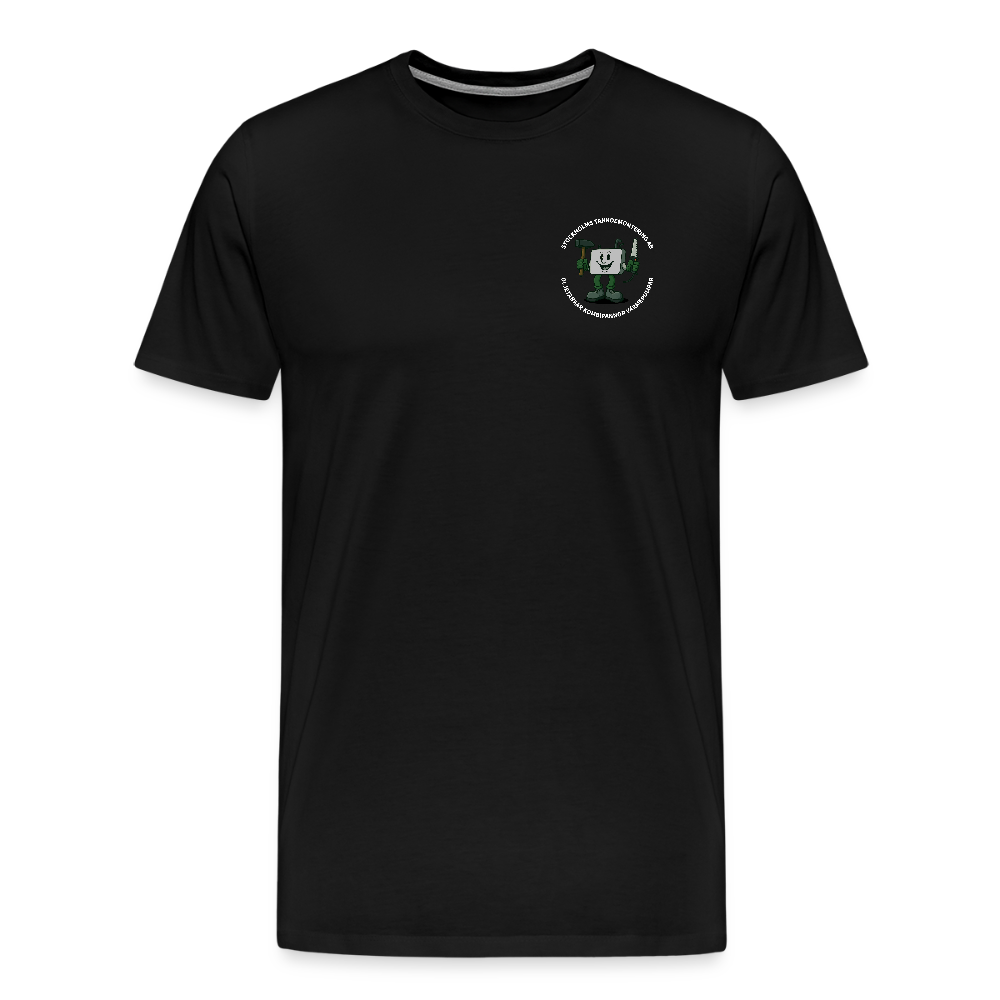 Stockholms Tankdemontering - Premium-T-shirt - svart