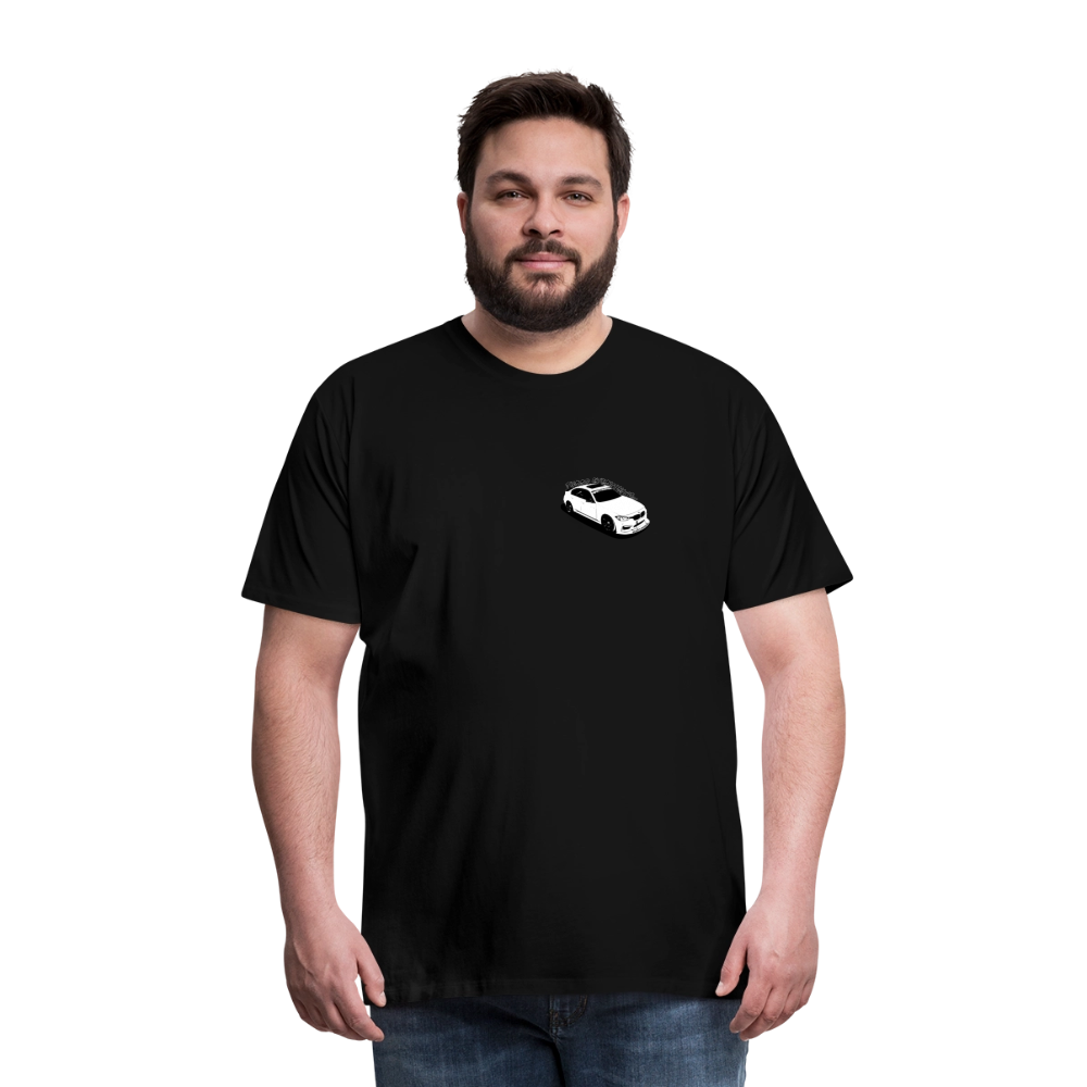 Turbo everything - Premium-T-shirt - svart