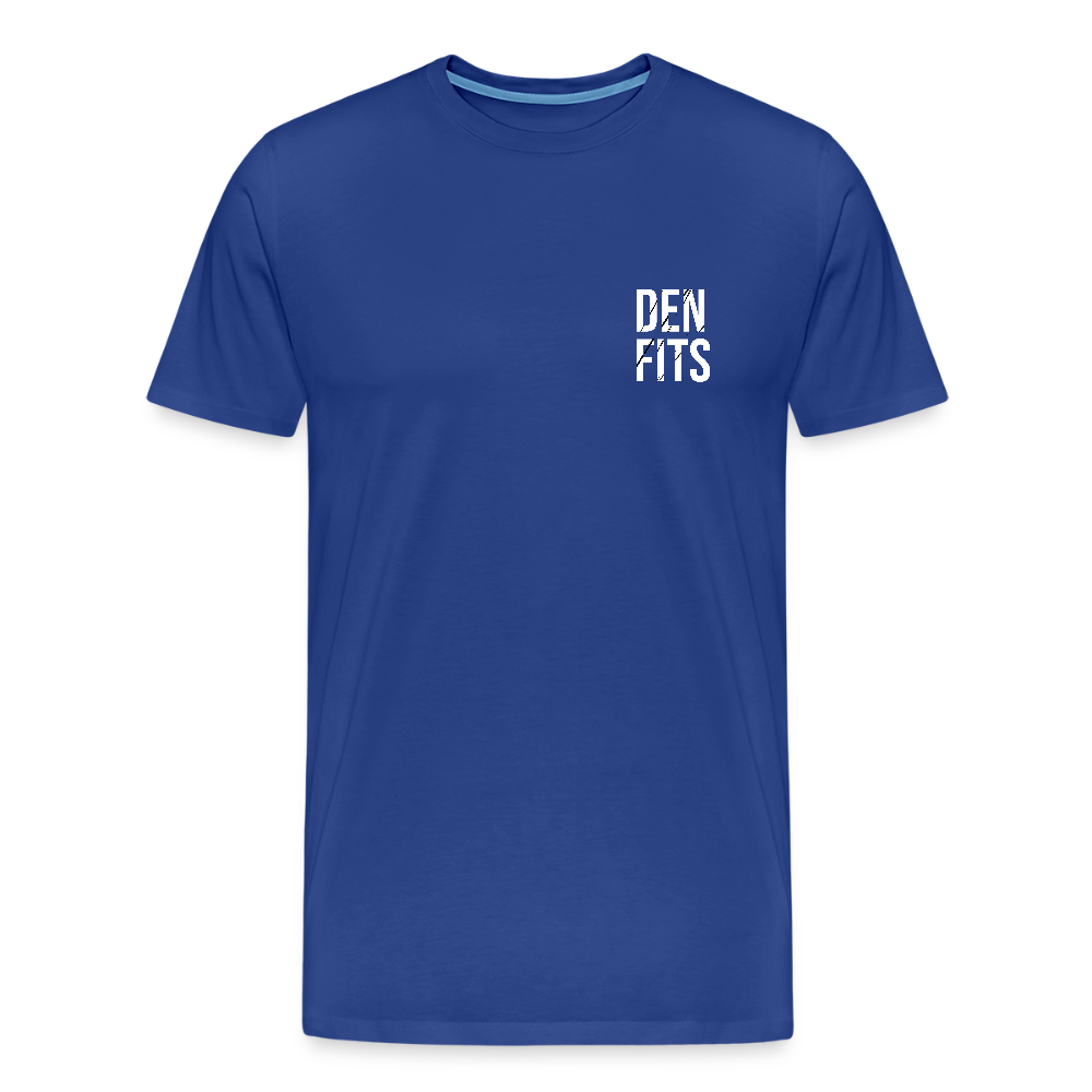 Denfits classic - Premium-T-shirt herr - kungsblå
