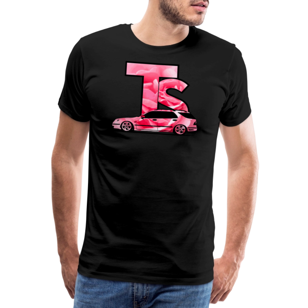 TS - Premium-T-shirt herr - svart