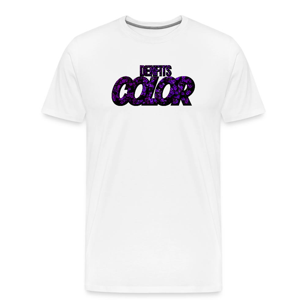 Summer - Premium-T-shirt herr - vit