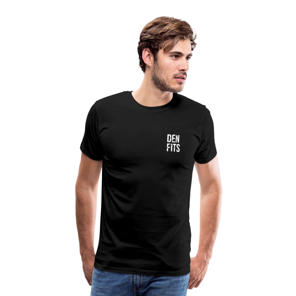 Denfits classic - Premium-T-shirt herr - svart