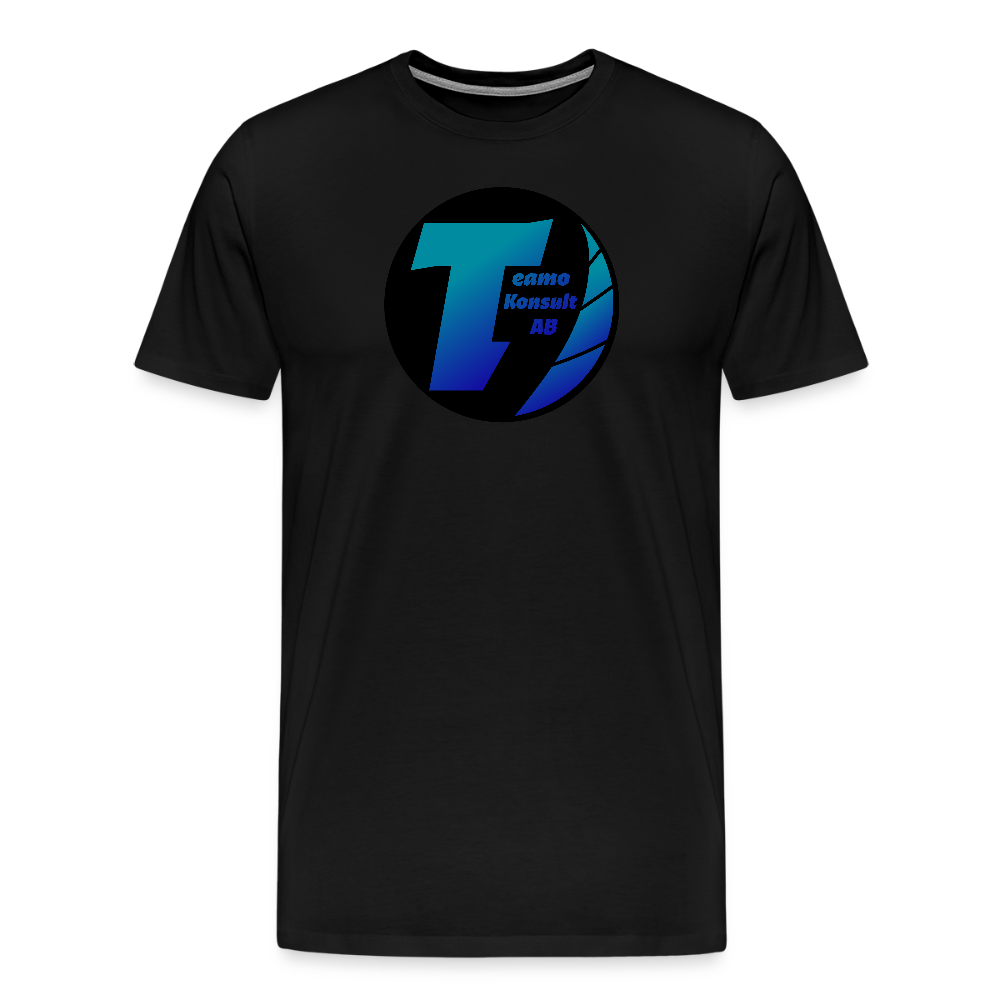 Teamo | Premium-T-shirt herr - svart