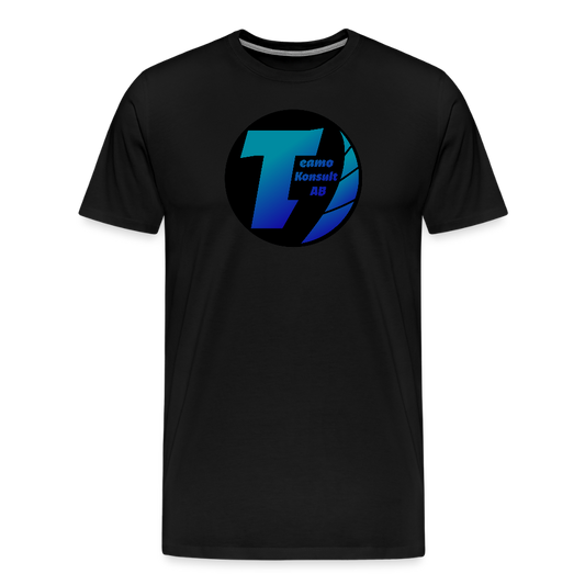 Teamo | Premium-T-shirt herr - svart