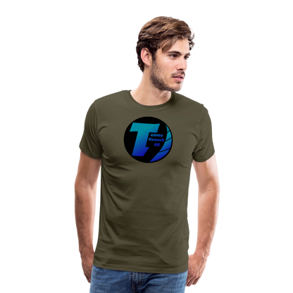 Teamo | Premium-T-shirt herr - khaki