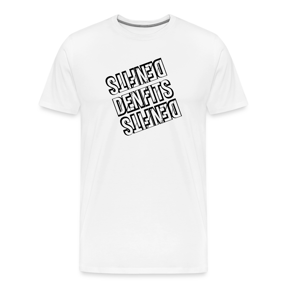 Box - Premium-T-shirt - vit