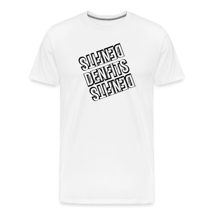 Box - Premium-T-shirt - vit