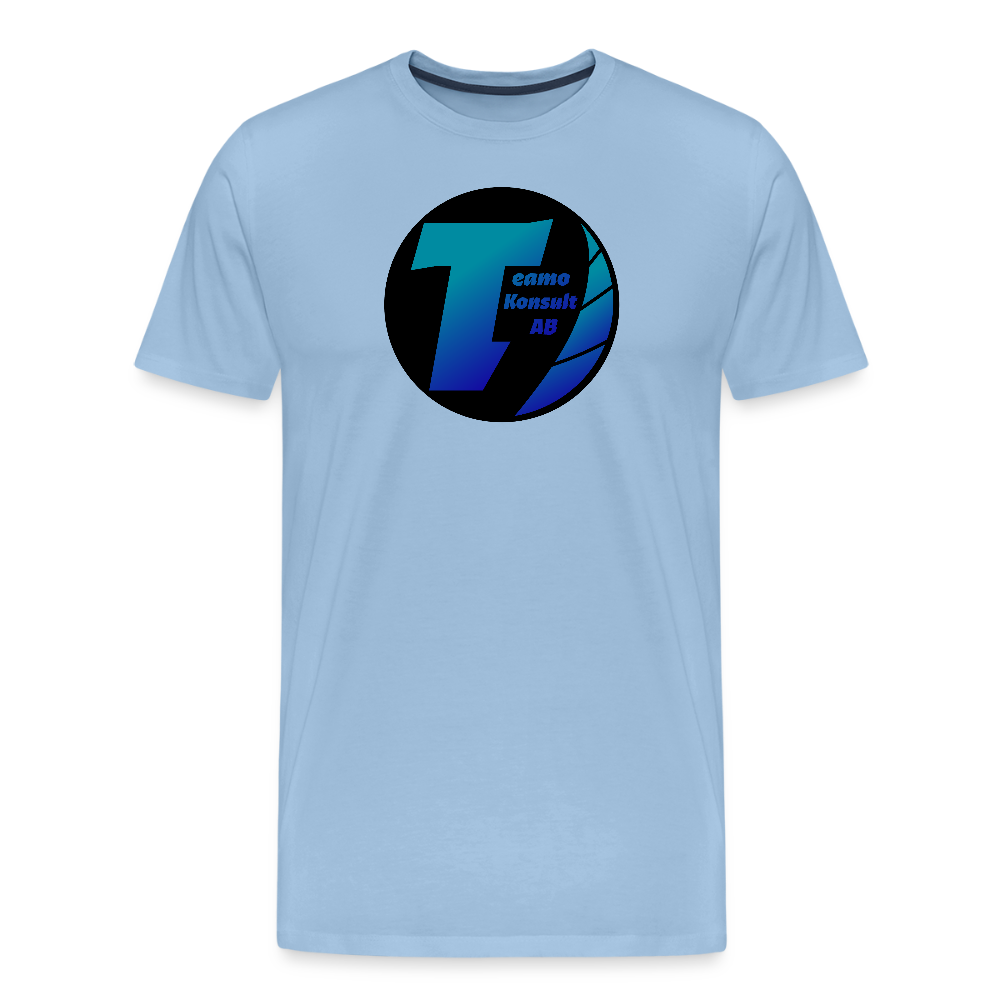 Teamo | Premium-T-shirt herr - himmelsblå