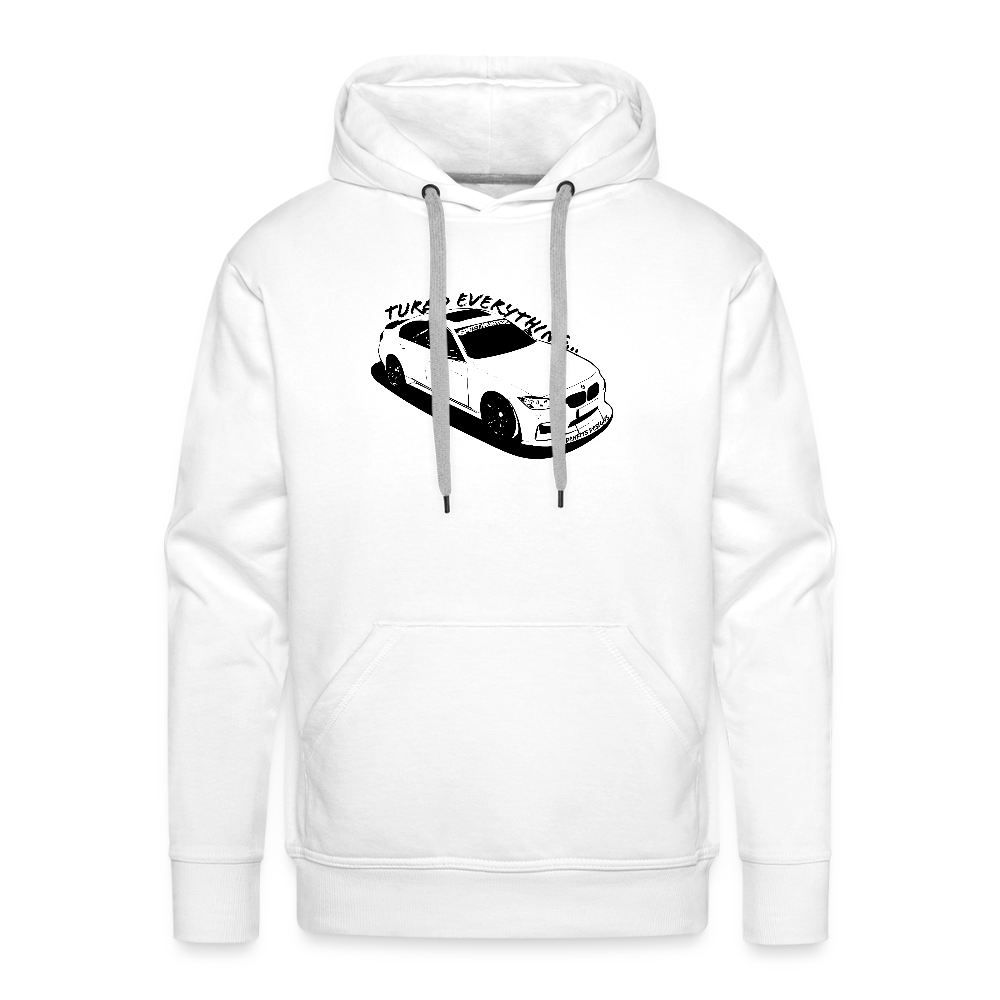 Turbo everything - Premiumluvtröja - vit