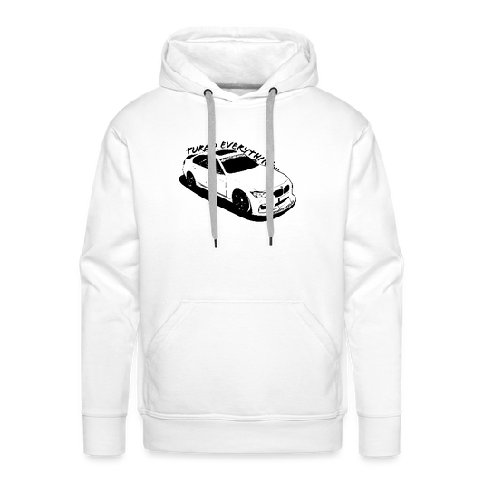 Turbo everything - Premiumluvtröja - vit