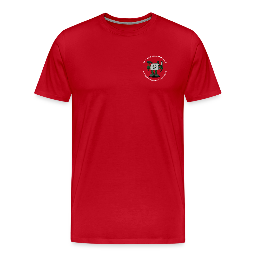 Stockholms Tankdemontering - Premium-T-shirt - röd