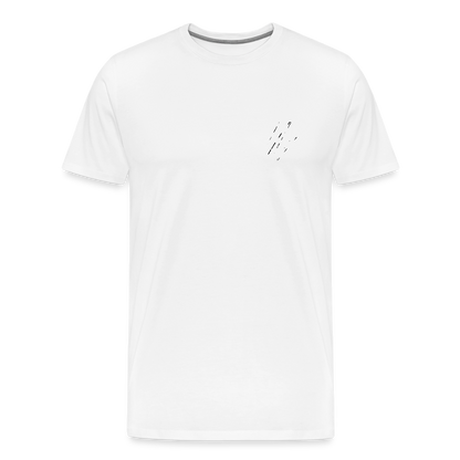 Denfits classic - Premium-T-shirt herr - vit
