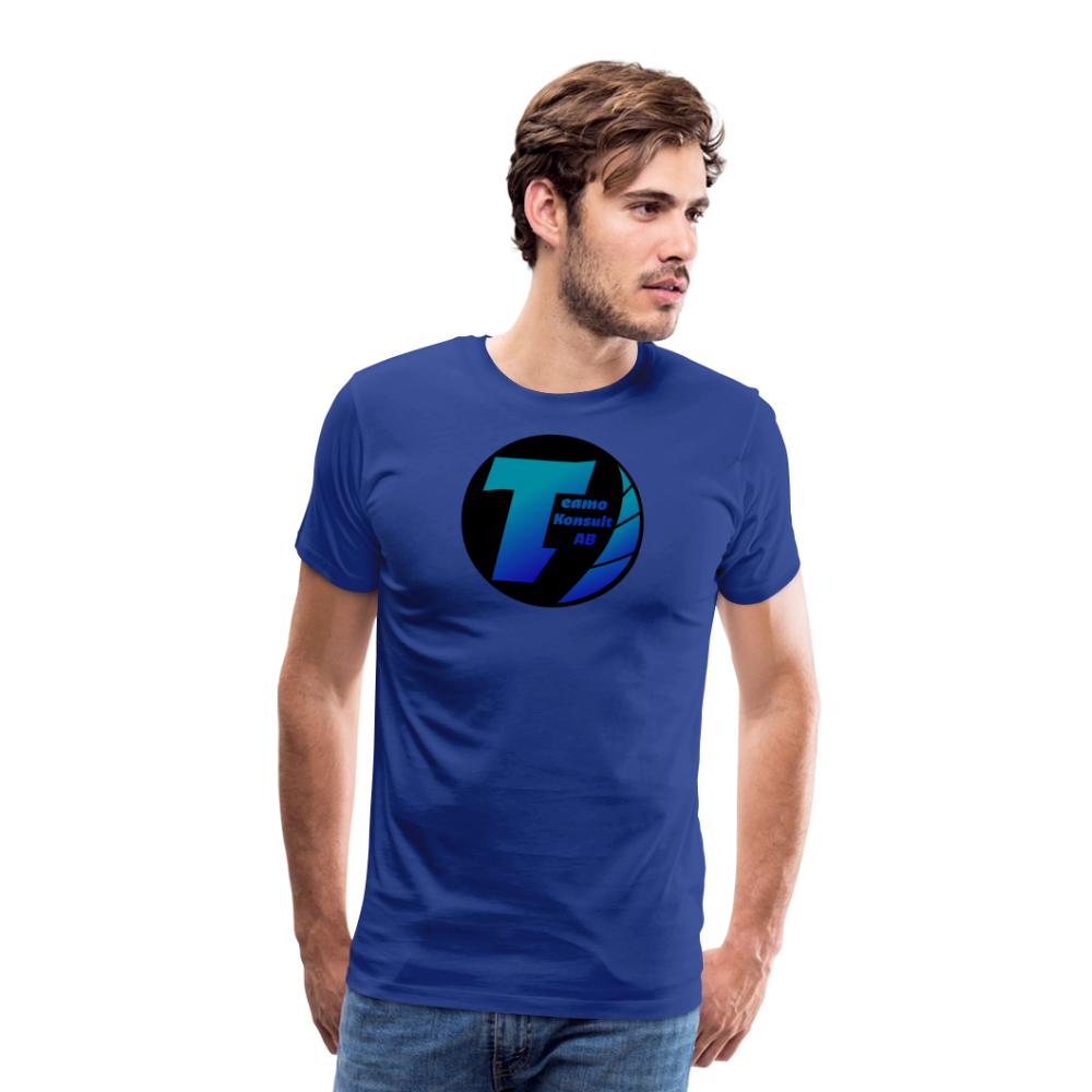 Teamo | Premium-T-shirt herr - kungsblå
