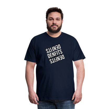 Box - Premium-T-shirt - marinblå