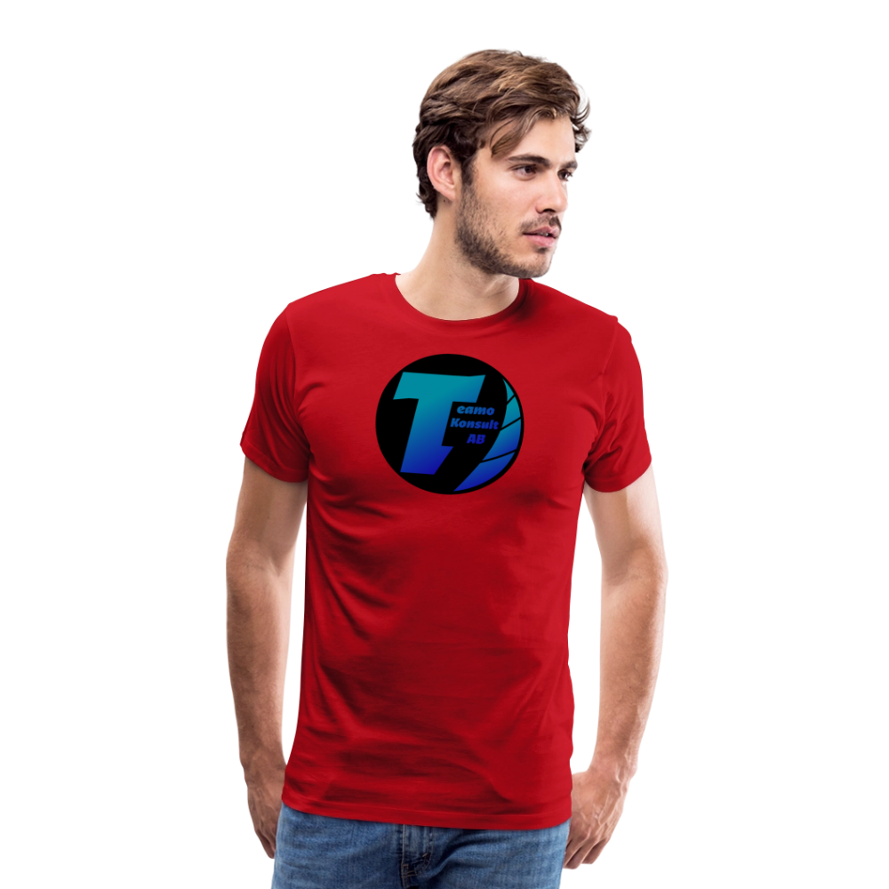 Teamo | Premium-T-shirt herr - röd