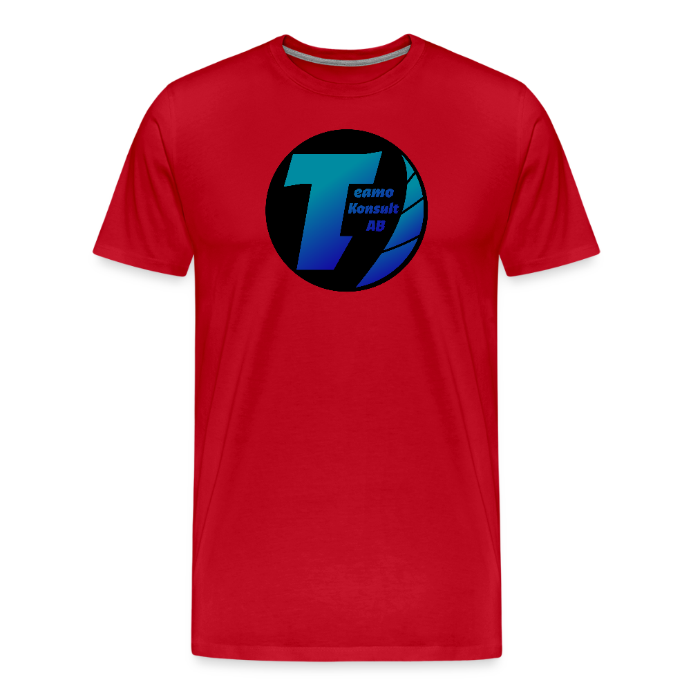 Teamo | Premium-T-shirt herr - röd