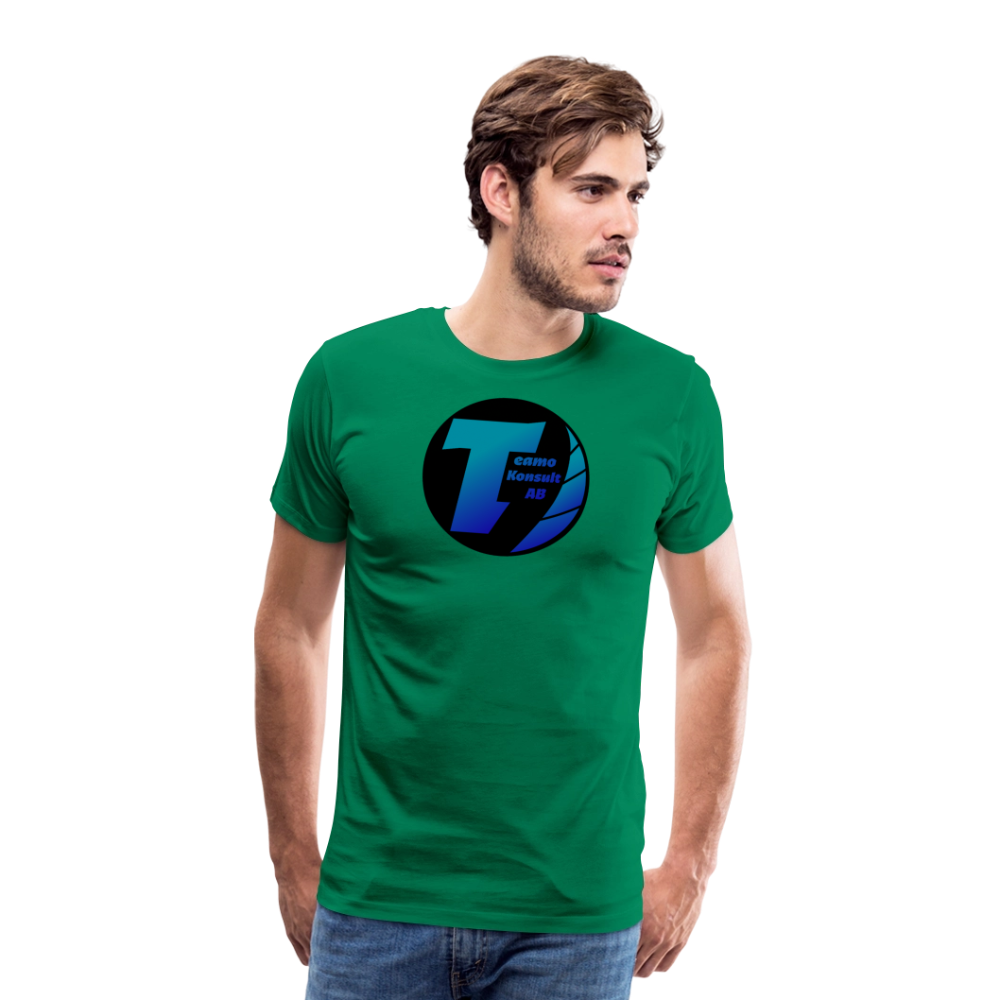 Teamo | Premium-T-shirt herr - kellygrön