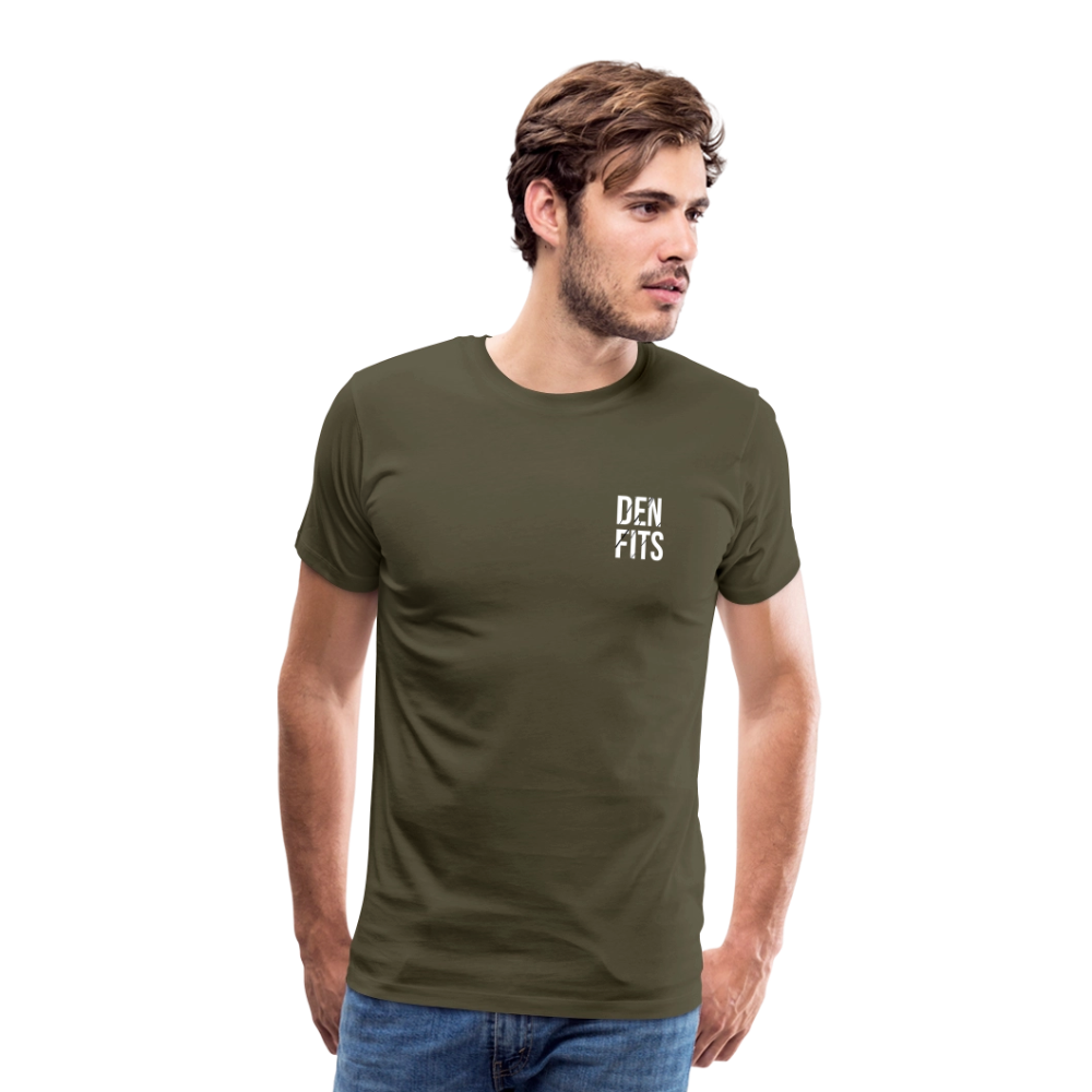 Denfits classic - Premium-T-shirt herr - khaki