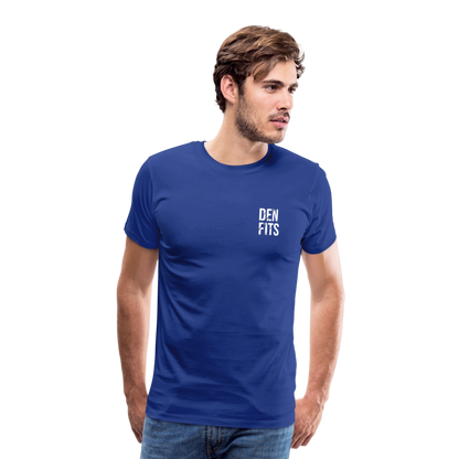 Denfits classic - Premium-T-shirt herr - kungsblå