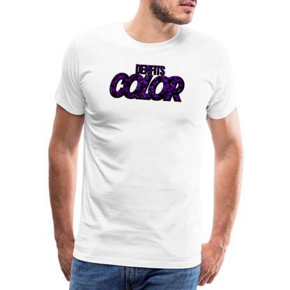 Summer - Premium-T-shirt herr - vit