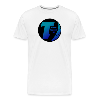 Teamo | Premium-T-shirt herr - vit