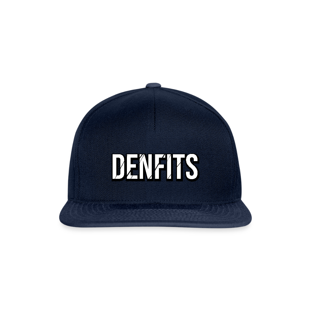 Denfits blk - Snapbackkeps - marinblå/marinblå