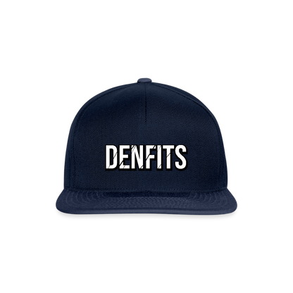 Denfits blk - Snapbackkeps - marinblå/marinblå