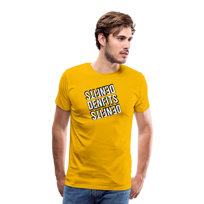 Box - Premium-T-shirt - solgul