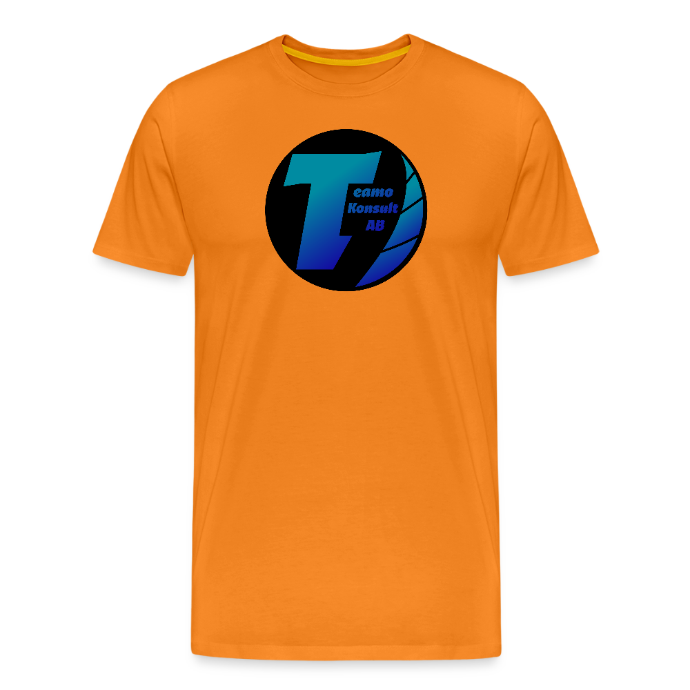 Teamo | Premium-T-shirt herr - orange