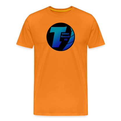 Teamo | Premium-T-shirt herr - orange