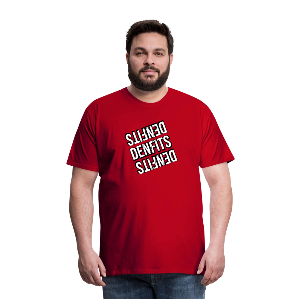 Box - Premium-T-shirt - röd