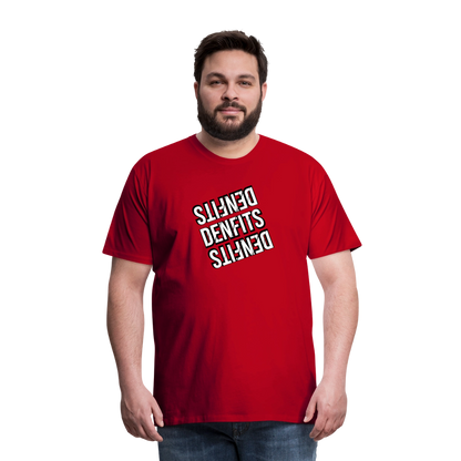 Box - Premium-T-shirt - röd
