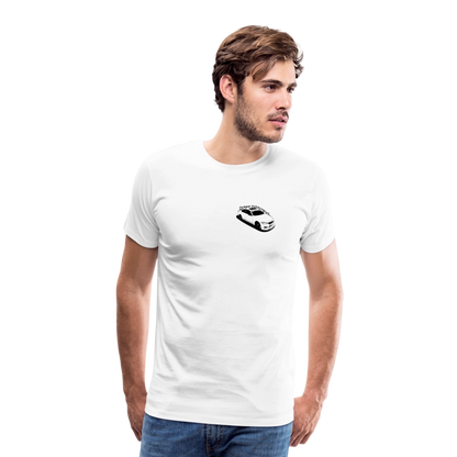 Turbo everything - Premium-T-shirt - vit