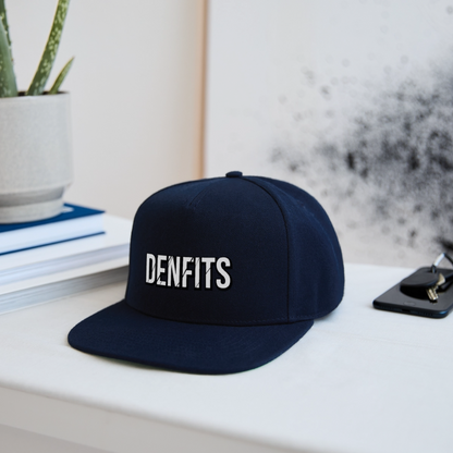 Denfits blk - Snapbackkeps - marinblå/marinblå