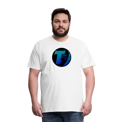 Teamo | Premium-T-shirt herr - vit