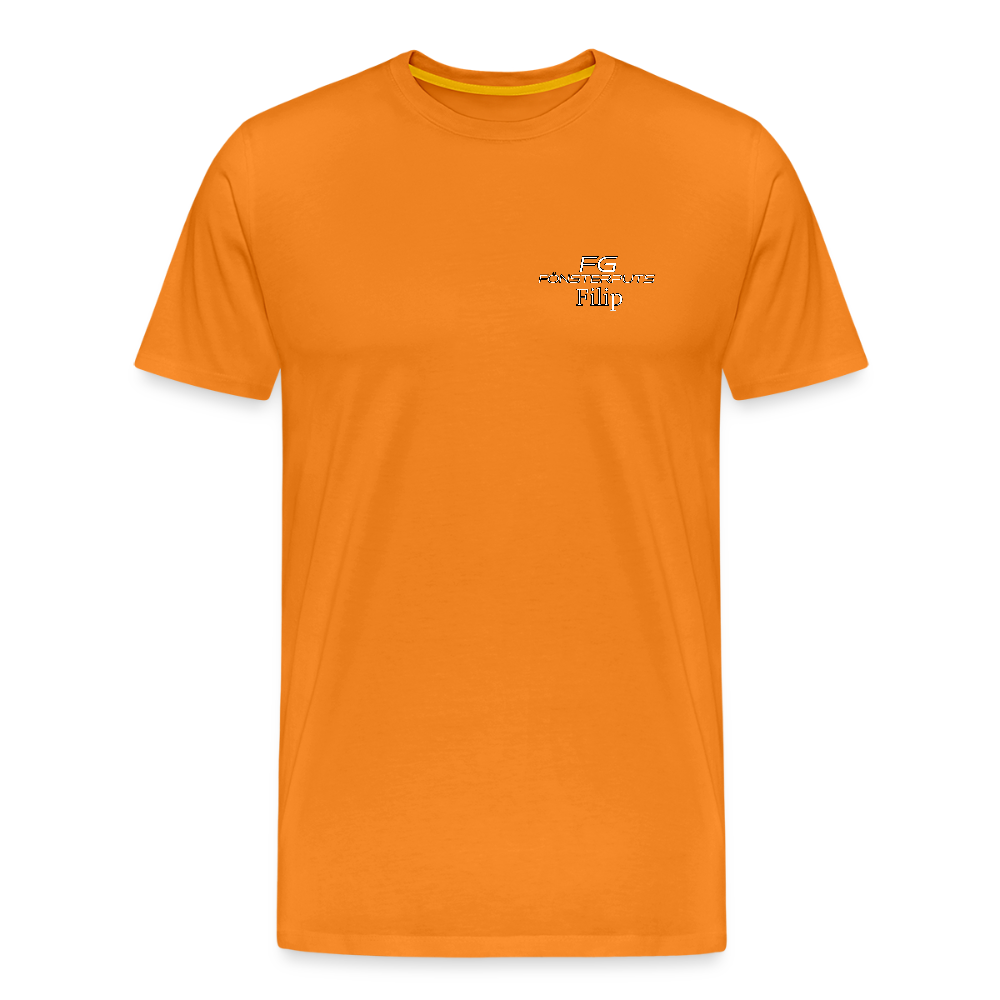 FG fönsterputs - Premium-T-shirt herr - orange