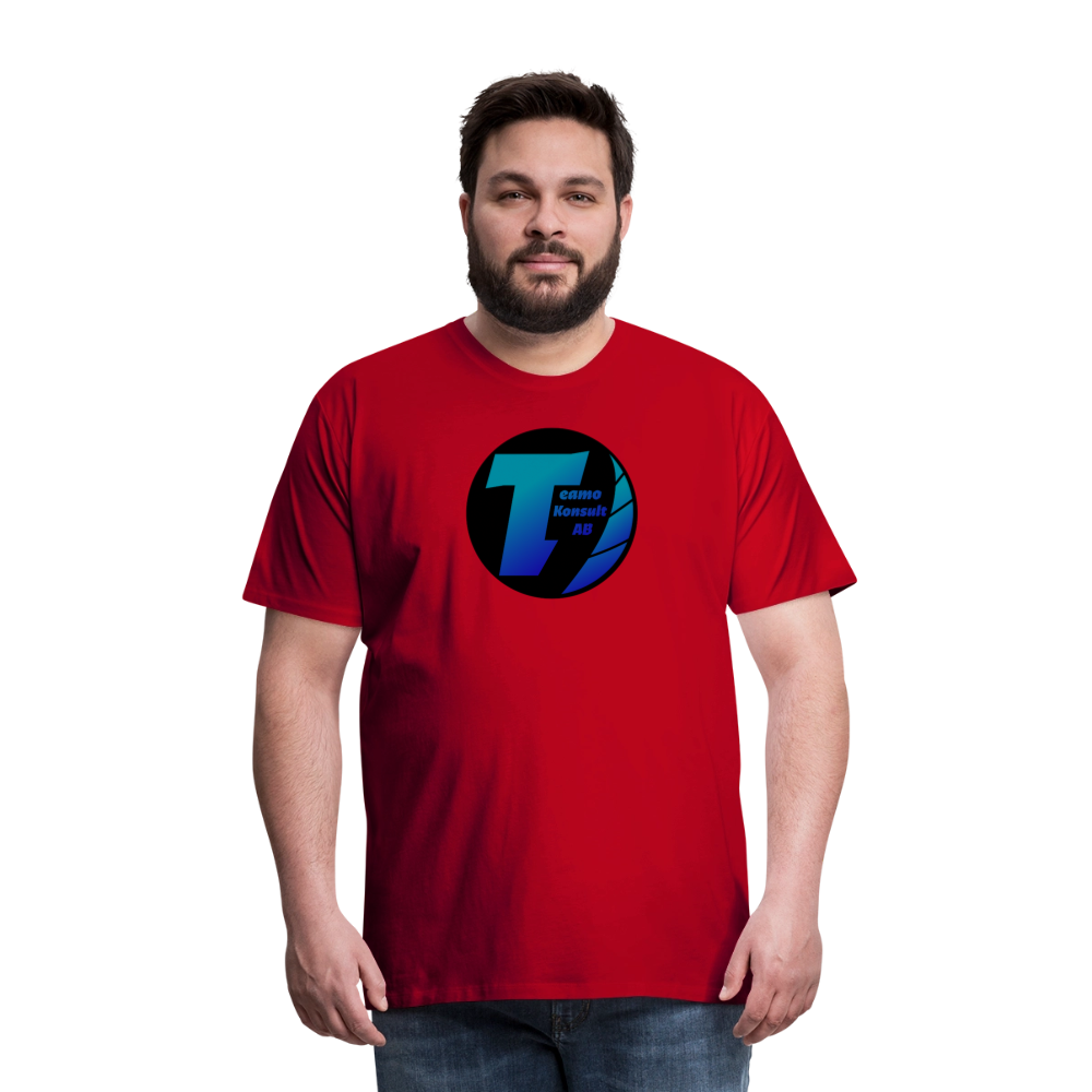 Teamo | Premium-T-shirt herr - röd